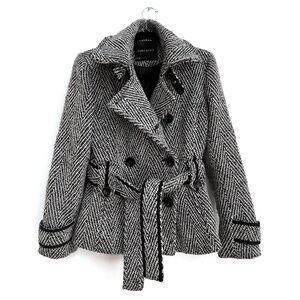 Zara Belted Tweed Jacket